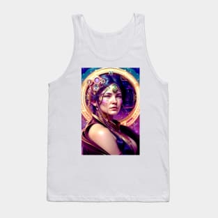 Steampunk Time Traveler Tank Top